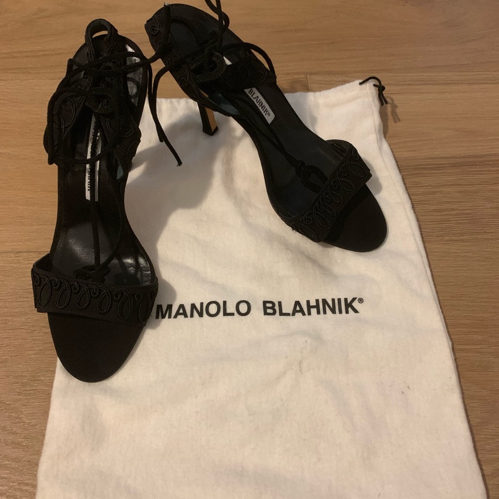 Manola Blahnik Heels 38.5 - Picture 6 of 7